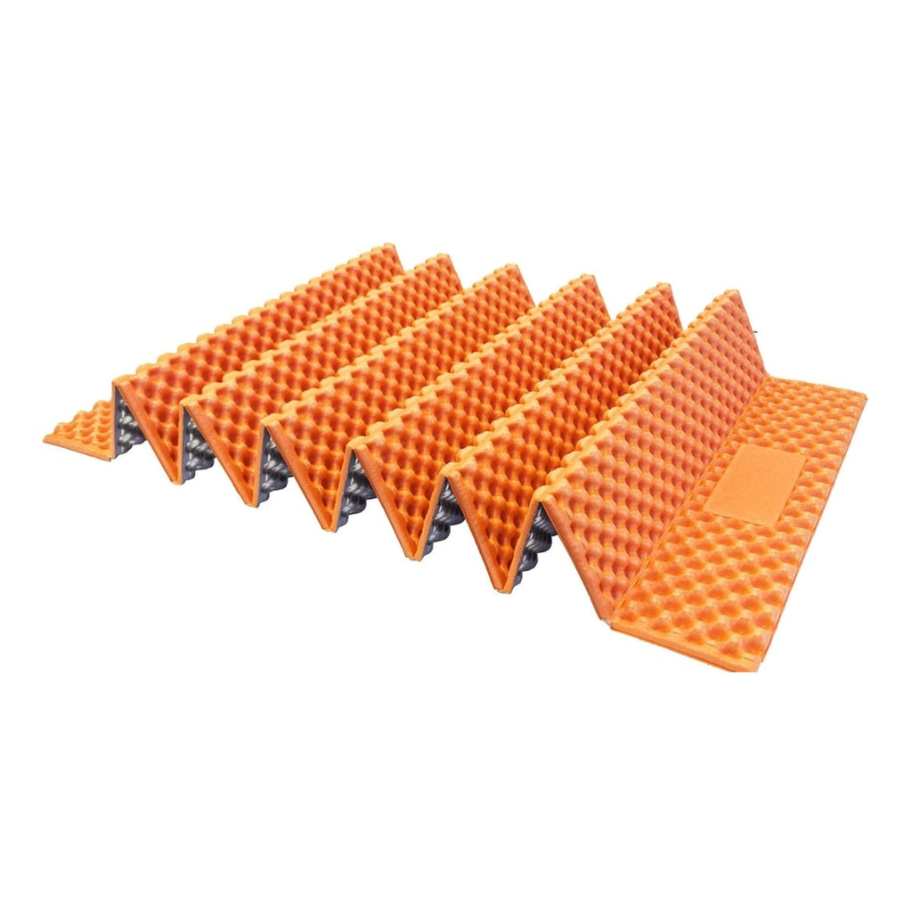 Egg-Crate Foam Sleeping Mat — R 2.5 With Reflective Foil, 330 g, Folds to 56 × 14 cm