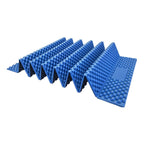 Egg-Crate Foam Sleeping Mat — R 2.5 With Reflective Foil, 330 g, Folds to 56 × 14 cm