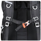 Hiking Backpack 50 L — 1 kg, Padded Hip Belt, Rain Cover Included