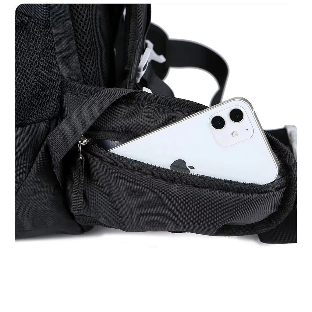 Hiking Backpack 50 L — 1 kg, Padded Hip Belt, Rain Cover Included