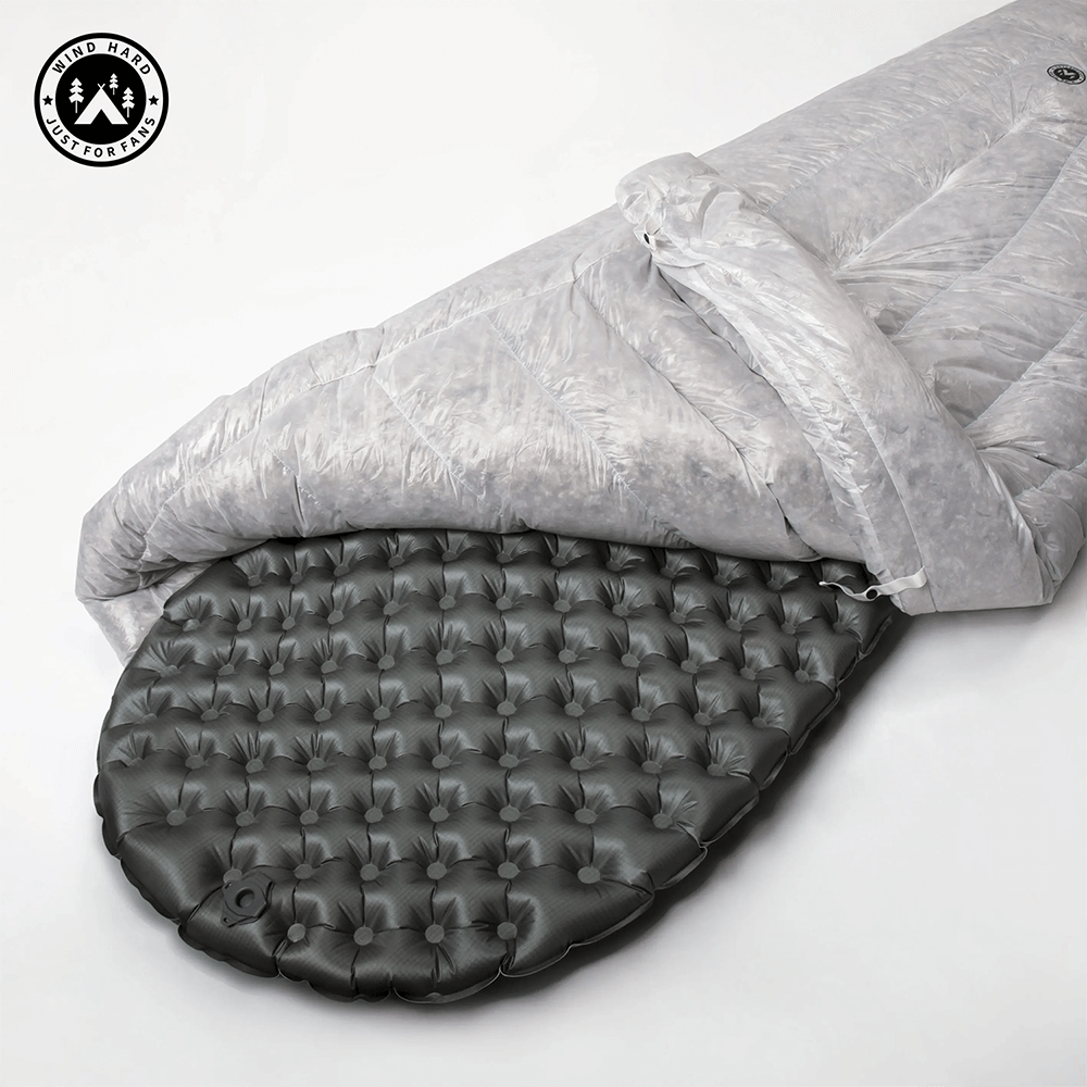 Aegismax Wind Hard Tiny Pro — Wearable 800FP Goose Down Quilt, 10D Shell, Rated −8°C