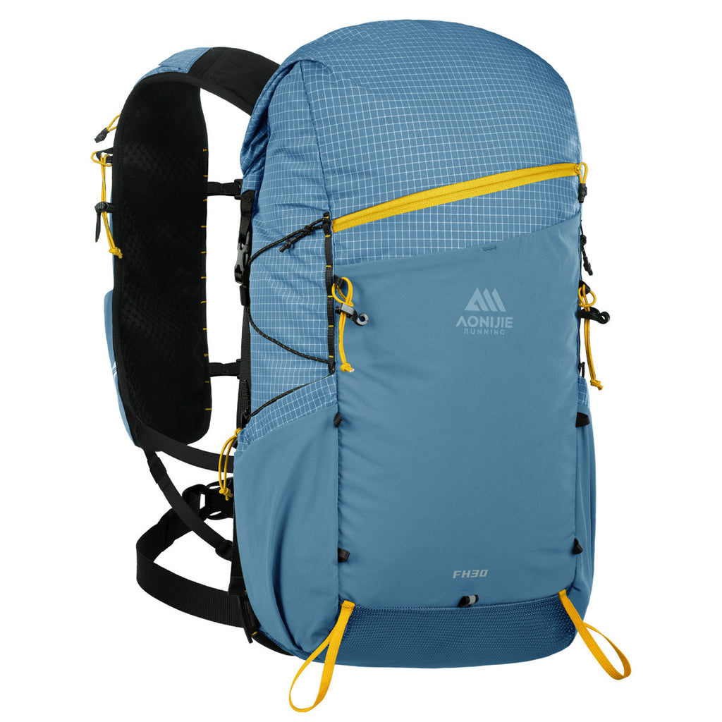 AONIJIE FH2530 30L Hiking Backpack — Vest-Style Harness, Roll-Top, 650 g
