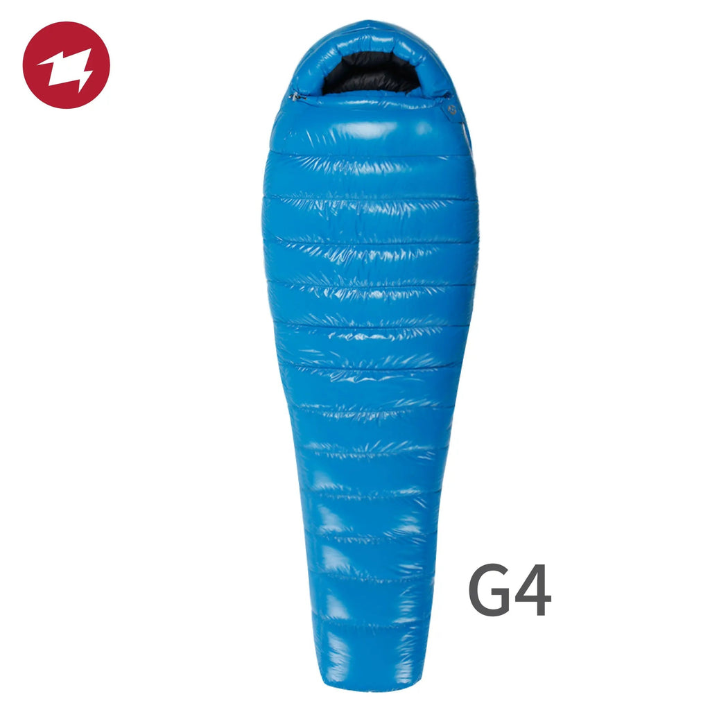 Aegismax G Series Down Sleeping Bag — 800FP White Goose, Horizontal Baffles, G1 / G2