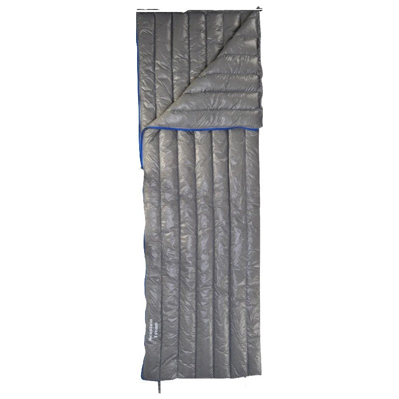 Goose Down Envelope Sleeping Bag — 400 or 600 g of Down, 725 to 860 g, Opens Flat Into a Quilt