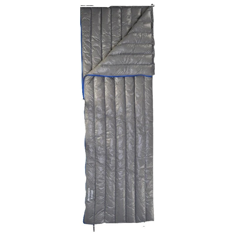 Goose Down Envelope Sleeping Bag — 400 or 600 g of Down, 725 to 860 g, Opens Flat Into a Quilt