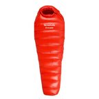 Goose Down Mummy Sleeping Bag — 400 to 1,200 g of Down, 870 g to 1.7 kg, Zips Into a Double