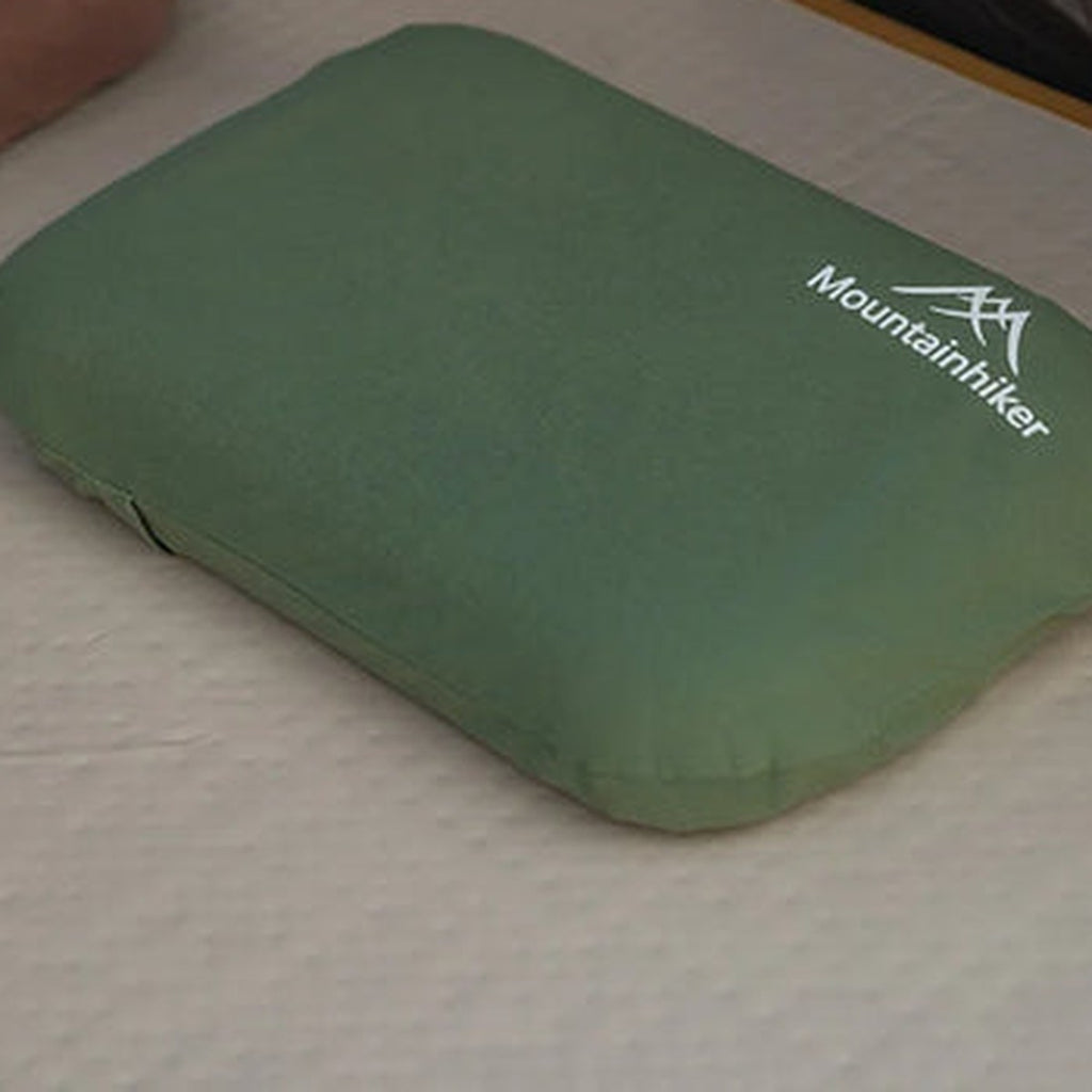 Self-Inflating Foam Camp Pillow — 46 × 30 cm, 8–10 cm Loft, 320 g