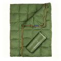 Down Camp Blanket in green