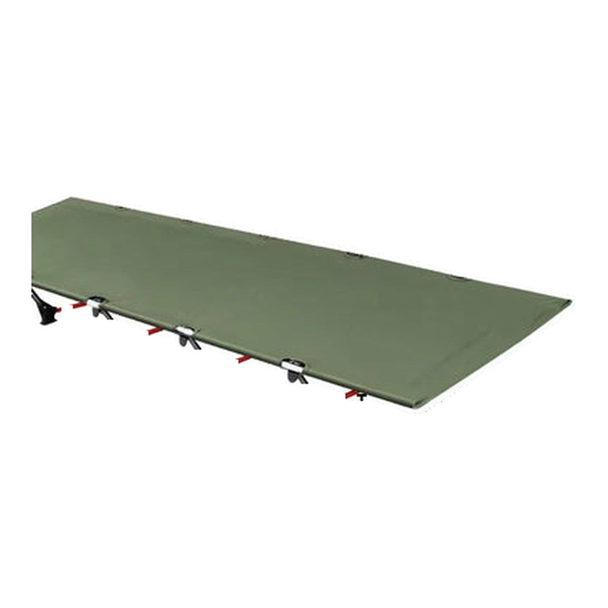Ultralight Camp Cot — 2.35 kg, 190 × 66 cm, 7075 Aluminium Frame, Packs to 49 × 15 cm