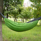 Hammock Underquilt — 193 × 112 cm, 980 g, Down and Synthetic Hybrid Fill, Doubles as a Top Quilt