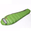 Long Duck Down Sleeping Bag Cozy 300 — 400 g of 80/20 Down, 989 g, 220 cm, Comfort 0°C