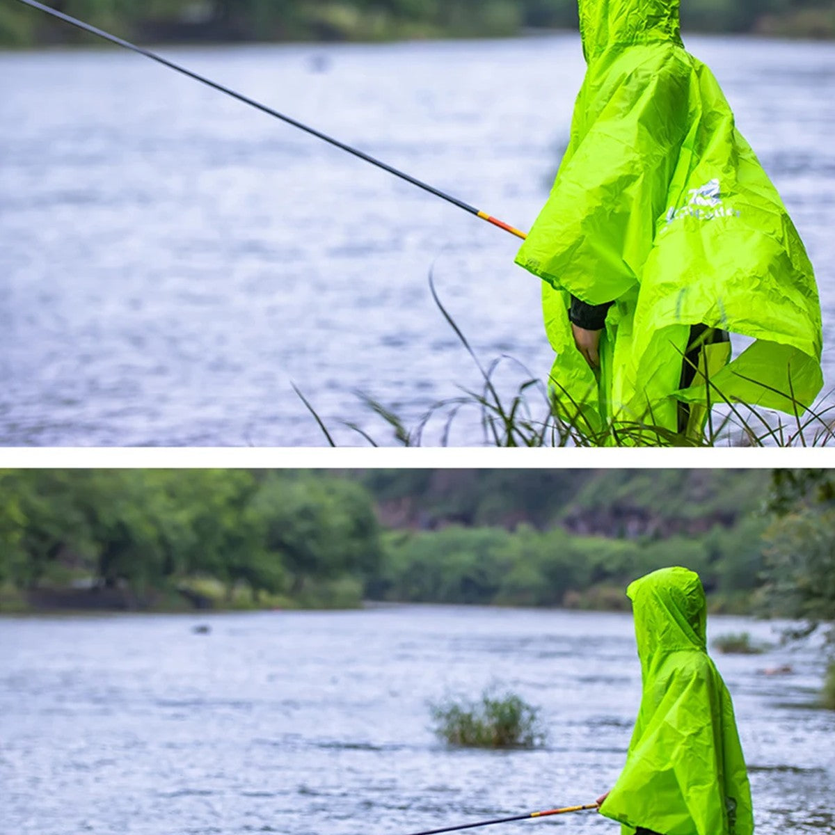 3-in-1 Rain Poncho — Covers You and Your Pack, Doubles as a Groundsheet or Shelter