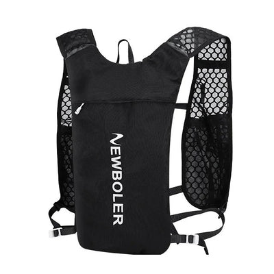 Running Hydration Vest — 196 g, Breathable Mesh, Reflective, Soft Flasks or Bladder Options