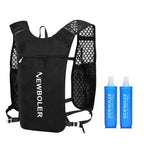 Running Hydration Vest — 196 g, Breathable Mesh, Reflective, Soft Flasks or Bladder Options