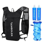 Running Hydration Vest — 196 g, Breathable Mesh, Reflective, Soft Flasks or Bladder Options