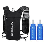 Running Hydration Vest — 196 g, Breathable Mesh, Reflective, Soft Flasks or Bladder Options