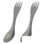 Titanium Spork — Spoon, Fork and Edge in One, Single or Multipack