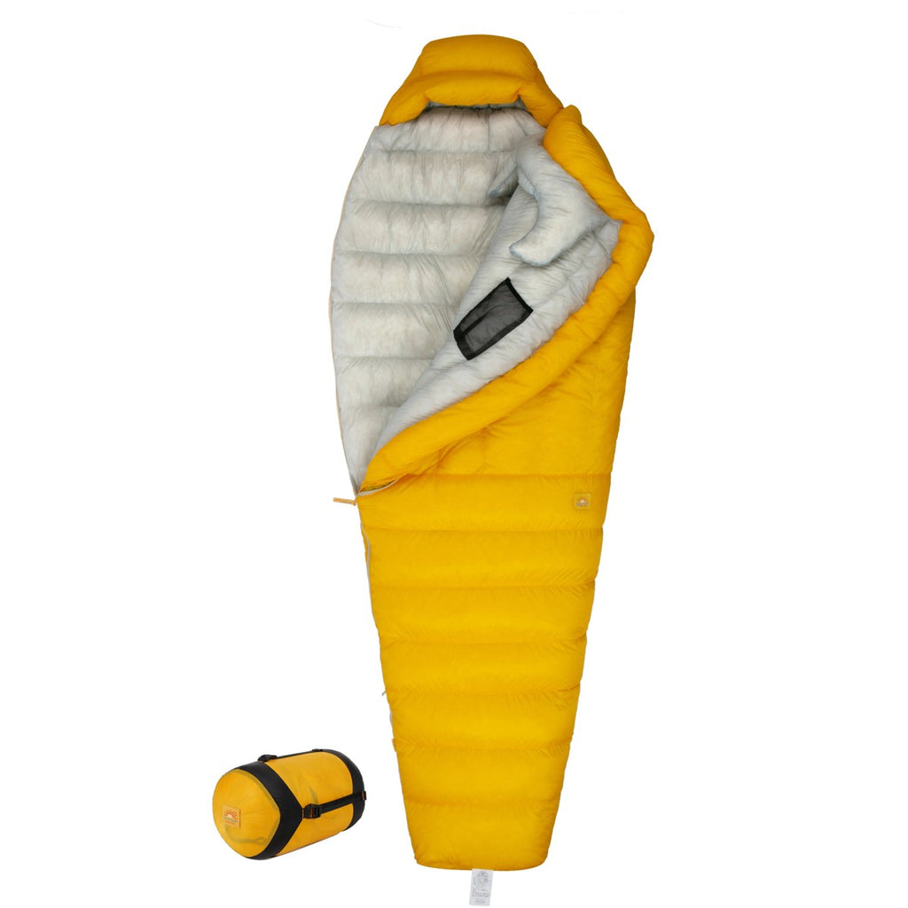 Alpine Guest Letu Ultralight Down Bag — 10D/7D Nylon, 95% 800+FP Down, 655 g to 1.6 kg, Three Lengths